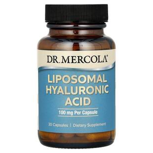 Mercola博士,Liposomal Hyaluronic Acid, 100 mg, 30 Capsules