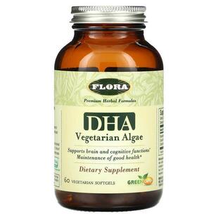 Flora,DHA Vegetarian Algae，60粒