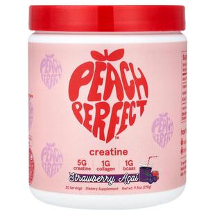 Peach Perfect,Creatine, Strawberry Acai, 9.5 oz (270 g)