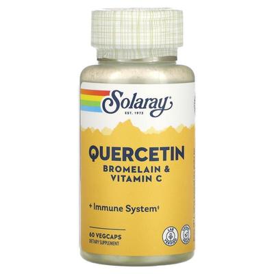 Solaray,Quercetin, Bromelain &amp;amp;amp; Vitamin C, 60