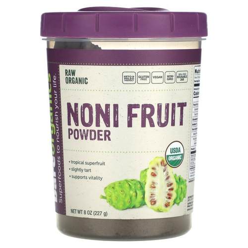BareOrganics,Raw Organic Noni Fruit Powder, 8 oz (227 g)