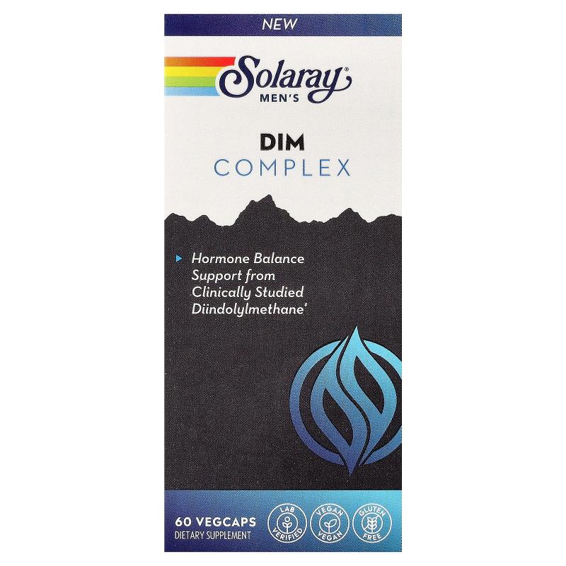 Solaray,Men's DIM Complex, 60 VegCaps