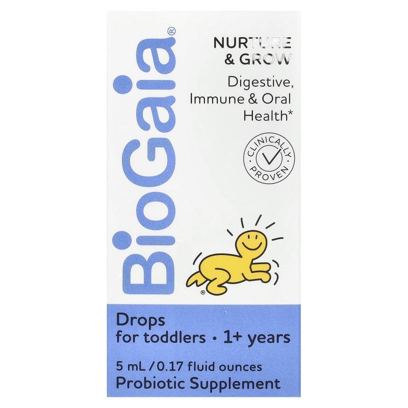 BioGaia,Nurture &amp;amp;amp;amp;amp;amp; Grow Drops, 1+