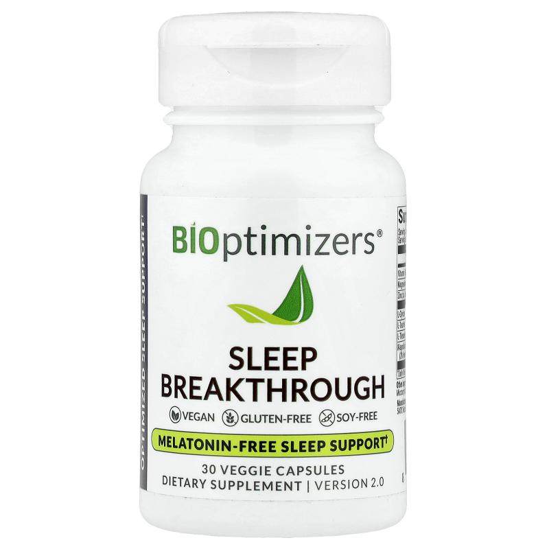 BIOptimizers,Sleep Breakthrough, 30 Veggie Capsules
