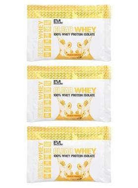 EVL，清乳清，100%分离乳清蛋白，粉红柠檬水，1.1磅（500克）