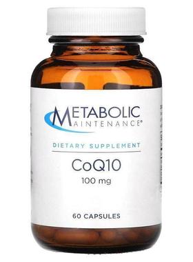 Metabolic Maintenance,辅酶Q10, 100毫克, 60粒