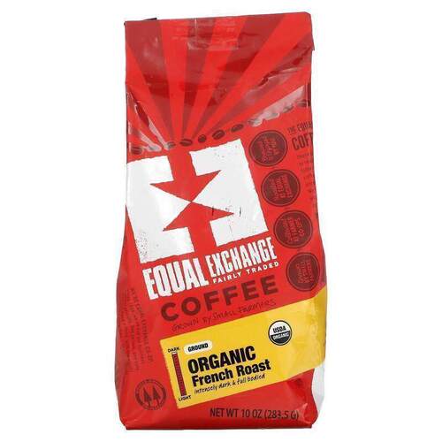 公平交易,Organic Coffee, Colombian, Ground, Full City Roast,