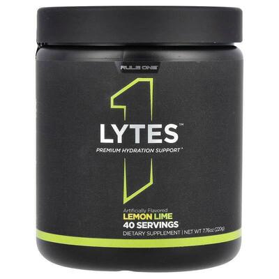 Rule One Proteins,Lytes, Lemon Lime, 7.76 oz (220 g)