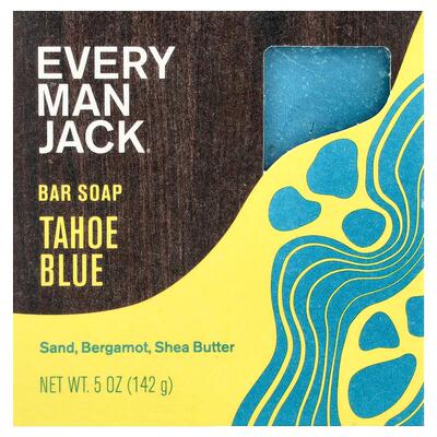 Every Man Jack,Bar Soap, Tahoe Blue, 5 oz (142 g)