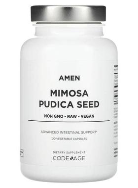 Codeage,Amen，含羞草籽，120 粒素食胶囊