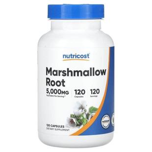Nutricost,Marshmallow Root, 5,000 mg, 120 Capsules