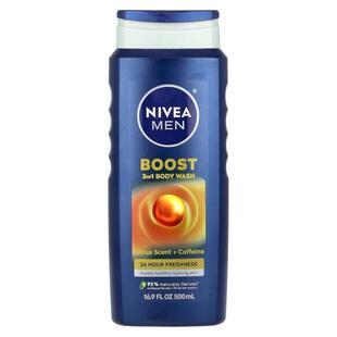 Scent Body Wash Boost Caffeine 妮维雅 Citrus Men