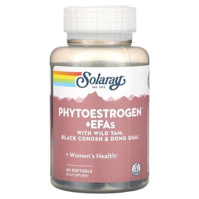 Solaray,Phytoestrogen + EFAs with Wild Yam, Black Cohosh &am