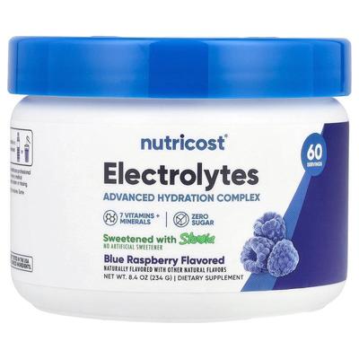 Nutricost,Electrolytes, Advanced Hydration Complex, Blue Ras