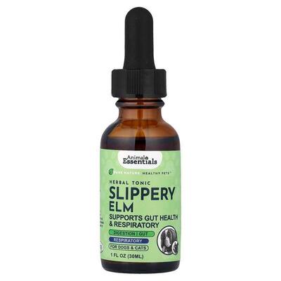 Animal Essentials,Slippery Elm, For Dogs & Cats, 1 fl oz