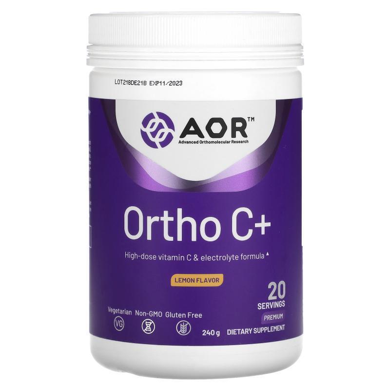 Advanced Orthomolecular Research AOR,Ortho C+ 维生素 C 胶囊8