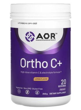 Advanced Orthomolecular Research AOR,Ortho C+ 维生素 C 胶囊8