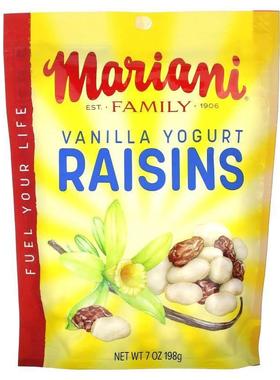 Mariani Dried Fruit,Vanilla Yogurt Raisins, 7 oz (198 g)