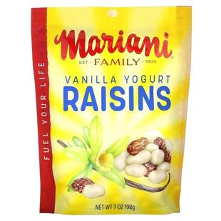 Fruit 198 Raisins Yogurt Vanilla Dried Mariani