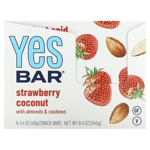 草莓椰子味 根 Yes 1.4 零食棒 每根 盎司 Bar