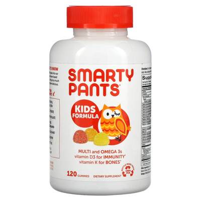 SmartyPants 儿童复合维生素鱼油软糖