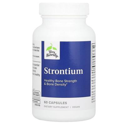 Terry Naturally,Strontium, 60 Capsules