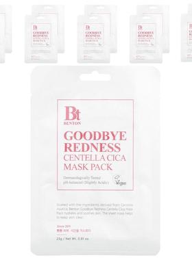 Benton,缓解皮肤发红积雪草美容面膜装23 克