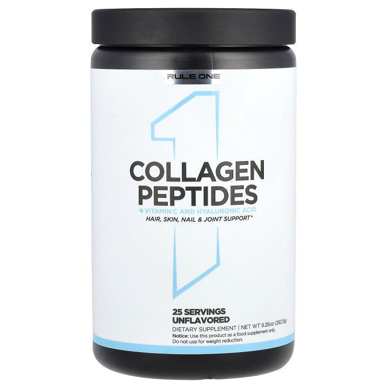 Rule One Proteins,Collagen Peptides + Vitamin C and Hyaluron