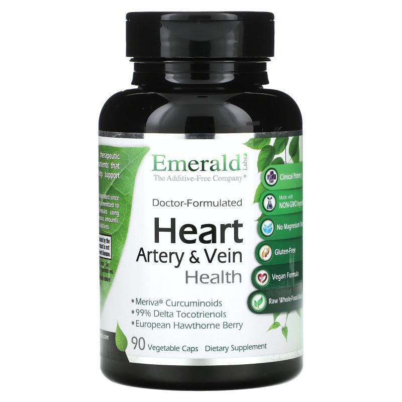 Heart Artery &amp;amp; Vein Health, 90 Vegetable Caps