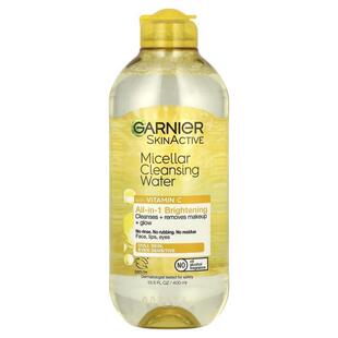 Garnier,SkinActive,维生素 C 胶束清洁水,13.5 液量盎司(400