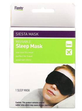 Flents,Reusable Sleep Mask, One Size Fits Most, 1 Mask