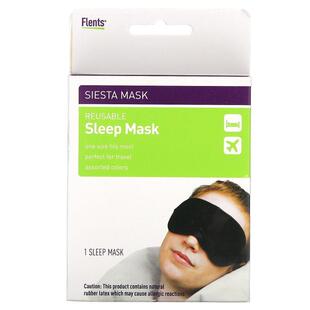 Flents,Reusable Sleep Mask, One Size Fits Most, 1 Mask