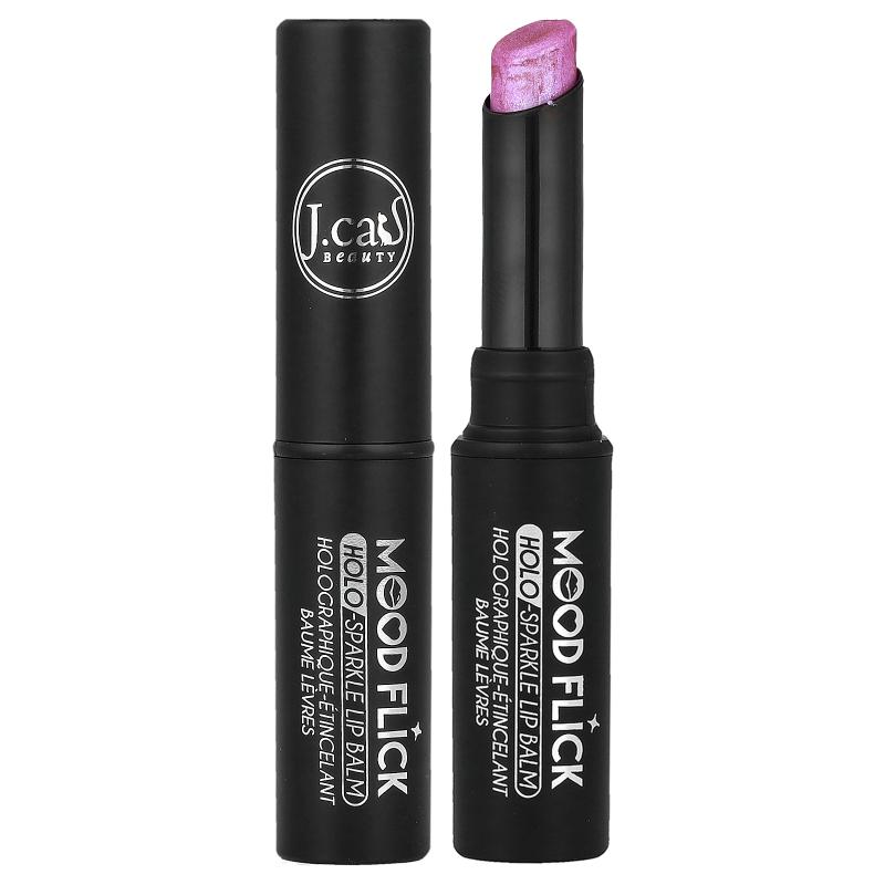 J.Cat Beauty,Mood Flick, Holo-Sparkle Lip Balm, MLB101 Switc