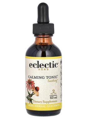 Eclectic Institute,Herb, Calming Tonic, Kids , 2 fl oz (60 m