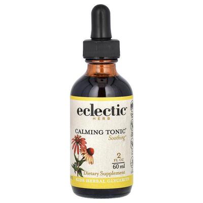 Eclectic Institute,Herb, Calming Tonic, Kids , 2 fl oz (60 m