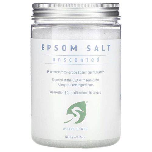White Egret Personal Care Epsom Salt泻盐舒缓去除异味滋养肌肤