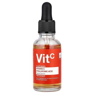 Dr. Botanicals,维生素 C 透明质酸面部精华,1.01 液量盎司(30