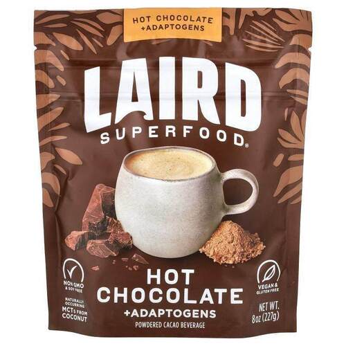 Laird Superfood,Hot Chocolate + Adaptogens, 8 oz (227 g)