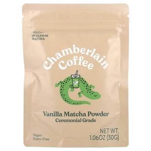 Chamberlain Coffee,Vanilla Matcha Powder, Ceremonial Grade,