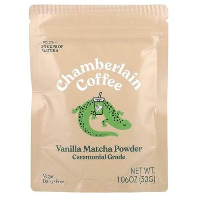 Chamberlain Coffee,Vanilla Matcha Powder, Ceremonial Grade,