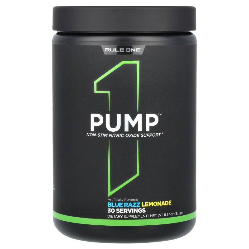 Rule One Proteins,Pump, Blue Razz Lemonade, 11.64 oz (330 g)