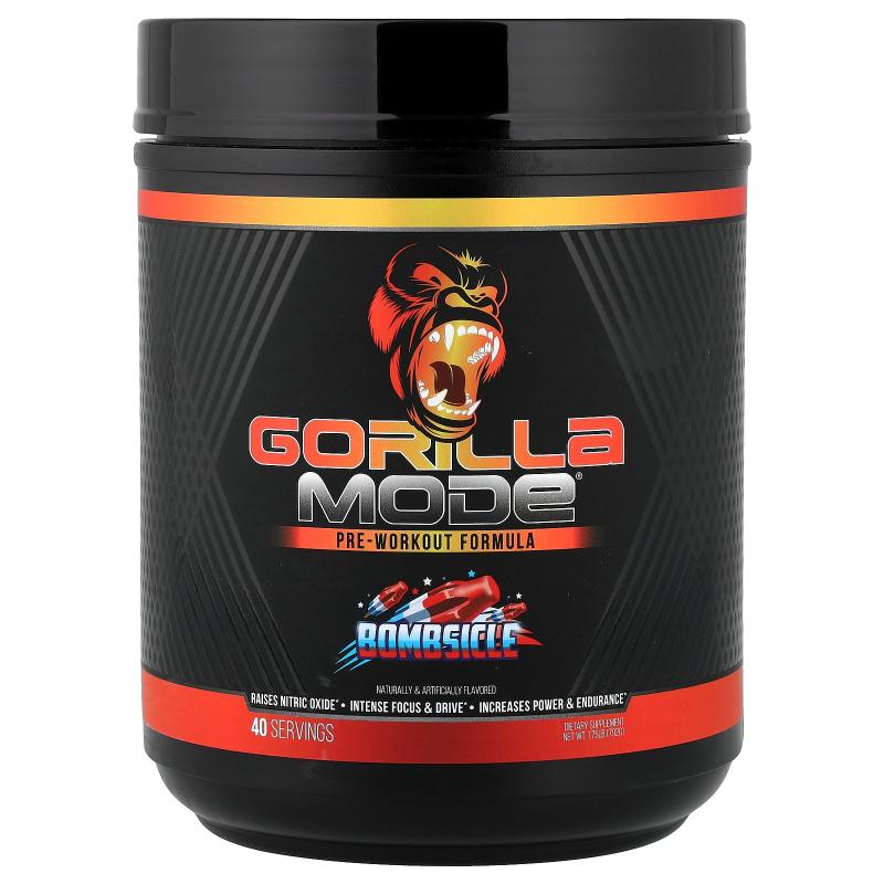 Gorilla Mind LLC,Mode®, Pre-Workout Formula, Bombsicle, 1.75