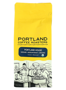 Portland Coffee Roasters,有机咖啡，研磨，中度烘焙，Portland