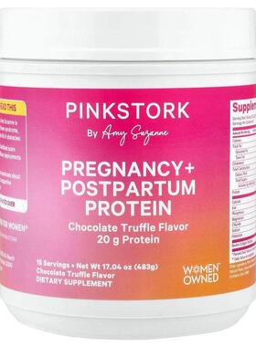 Pink Stork,Pregnancy + Postpartum Protein, Chocolate Truffle