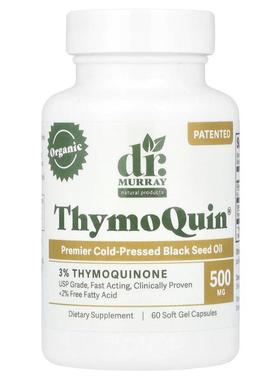 Dr. Murray's,ThymoQuin®，500 毫克，60 粒软胶囊