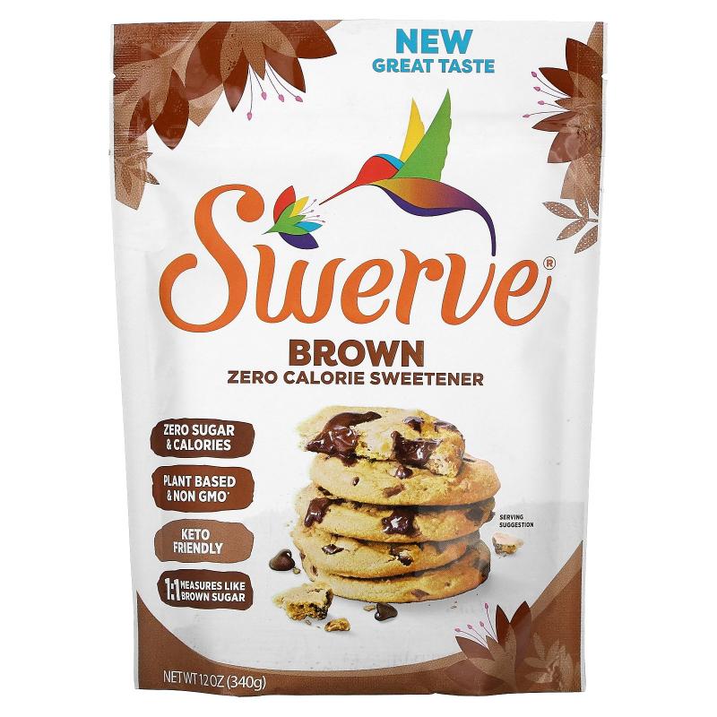 Swerve,高级代糖红糖味12 盎司（340 克）