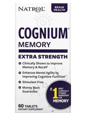 Natrol,Cognium，特强，200毫克，60片