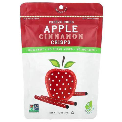Nature's Turn,Freeze-Dried Apple Cinnamon Crisps