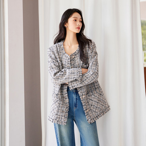 IC小香风初秋短外套女