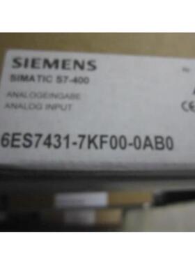6ES7431-7KF00-0AB0西门子S7-400模拟输入模块6ES74317KF000AB0议